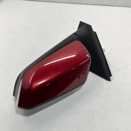 2018 - 2022 GMC TERRAIN LEFT DRIVER DOOR EXTERIOR REAR VIEW MIRROR RED OEM