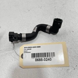 17-20 BMW 430i 440 330i 230i RETURN COOLANT HOSE BETWEEN RADIATOR EXPANSION
