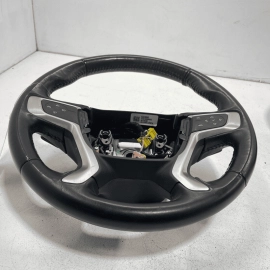 2020-2021 GMC TERRAIN LEATHER STEERING WHEEL ASSEMBLY W/ SWITCH BUTTON OEM