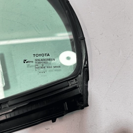 18-23 TOYOTA CAMRY REAR LEFT DRIVER SIDE DOOR CORNER FIXED WINDOW GLASS OEM