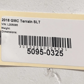 GMC TERRAIN 2018 - 2023 REAR SEAT BACK LATCH RELEASE HANDLE COVER BEZEL OEM