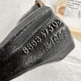 2017-2021 BMW M240XI M240I XDRIVE FRONT SUBFRAME DRIVER CRASH LEVEL BRACKET