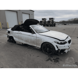 2017-2021 BMW M240XI M240I XDRIVE FRONT SUBFRAME DRIVER CRASH LEVEL BRACKET