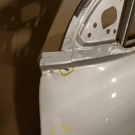 GENUINE 17-20 HYUNDAI ELANTRA OEM DRIVER LEFT FRONT BARE DOOR SILVER SEDAN 