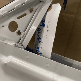 2011-2021 DODGE CHARGER RT R/T 392 FRONT  RIGHT PASSENGER DOOR SHELL WHITE 