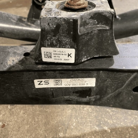 10-19 BMW F22 F36 F30 F32 F36 REAR SUBFRAME CROSSMEMBER CRADLE ENGINE SUB F