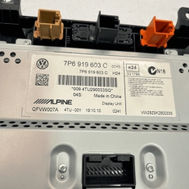 2011 - 2015 VOLKSWAGEN TOUAREG TOUCHSCREEN RADIO NAVI DISPLAY UNIT ALPINE O