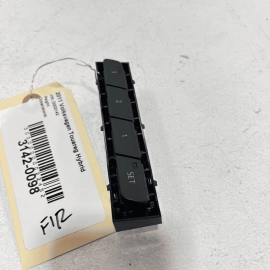 11-14 VW TOUAREG Front Right Passenger Side Switch  Memory Seat Adjustment 