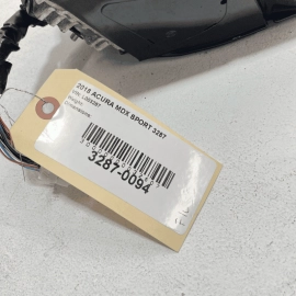 2018 ACURA MDX LEFT DRIVER DOOR MIRROR W/CAMERA & TURN SIGNAL PEARL WHITE O