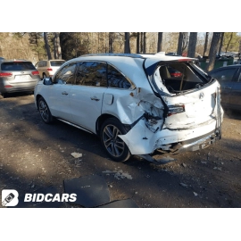 2018 ACURA MDX LEFT DRIVER DOOR MIRROR W/CAMERA & TURN SIGNAL PEARL WHITE O