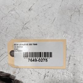 2014 - 2015 LEXUS IS250 STEERING COLUMN INTERMEDIATE SHAFT OEM
