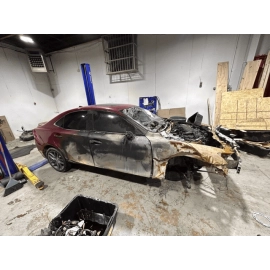 2014-2015 LEXUS IS250 IS350 REAR BUMPER RIGHT PASSENGER BRACKET SUPPORT ARM