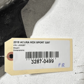 2017-2020 ACURA MDX FRONT RIGHT PASSENGER FENDER LINER SPLASH SHIELD OEM