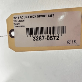 ACURA MDX 2014-2020 REAR RIGHT PASSENGER SIDE DOOR SHELL PANEL OEM = NH603P