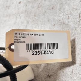 2015-2017 LEXUS NX200T 2.0L FUEL PUMP ASSEMBLY 55K MILES OEM