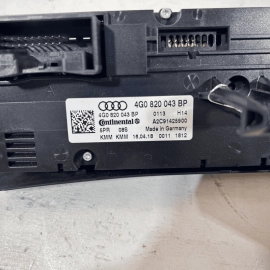 AUDI A6 2012-18 DASH HVAC AC HEATER CLIMATE TEMPERATURE CONTROL SWITCH UNIT