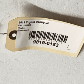 TOYOTA CAMRY 2018 - 2021 REAR SEAT LEFT DRIVER SIDE RELEASE LOCK LATCH OEM