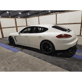 PORSCHE PANAMERA 2010-2016 Rear Driver Side Door Window Belt Frame Molding 