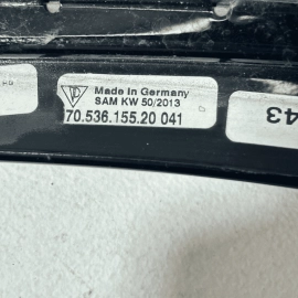 PORSCHE PANAMERA 2010-2016 Rear Driver Side Door Window Belt Frame Molding 