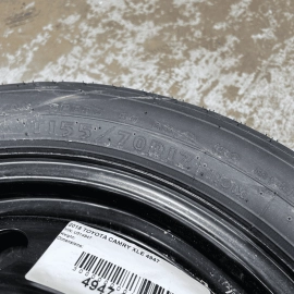 Toyota Camry 2018 - 2023  Spare Tire Compact Donut Wheel 155/70R17 R17 OEM