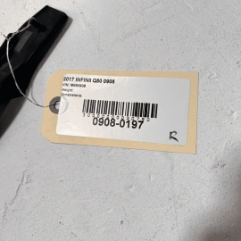 INFINITI Q50 2014-2017 FRONT RIGHT PASSENGER SIDE FENDER FILLER UPPER COVER