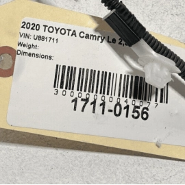 TOYOTA CAMRY 2019-2024 REAR RIGHT PASSENGER SIDE SEATBELT SEAT BELT BUCKLE 