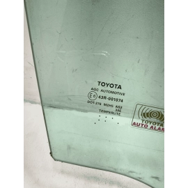 TOYOTA CAMRY 2018-2024 FRONT RIGHT PASSENGER SIDE DOOR WINDOW GLASS OEM