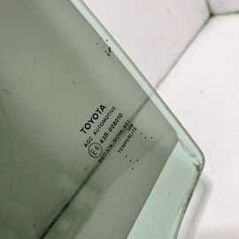 TOYOTA CAMRY 2018-2024 REAR LEFT DRIVER SIDE DOOR WINDOW GLASS OEM