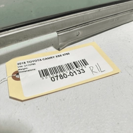 TOYOTA CAMRY 2018-2024 REAR LEFT DRIVER SIDE DOOR WINDOW GLASS OEM