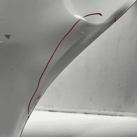 DEFECT! 18-23 Toyota Camry Rear Left Driver Side Door Shell Panel OEM White