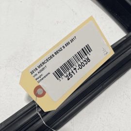 MERCEDES S550 W222 2014-2017 REAR DRIVER SIDE DOOR WINDOW RUN CHANNEL SEAL 