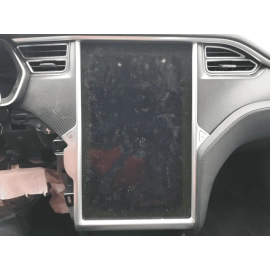 12-20 Tesla Model S Dash Instrument Panel Passenger Side End Cap Cover Trim
