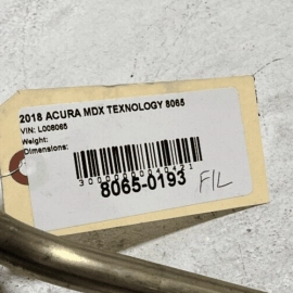 ACURA MDX 2016-2020 RLX TLX 3.5L ENGINE EGR PIPE TUBE HOSE OEM
