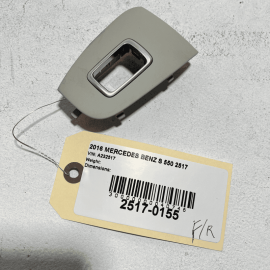 2014-2017 MERCEDES S550 W222 FRONT PASSENGER DOOR WINDOW POWER SWITCH BEZEL