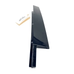 2014-2017 MERCEDES S550 W222 REAR RIGHT SIDE DOOR B PILLAR WINDOW MOLDING O