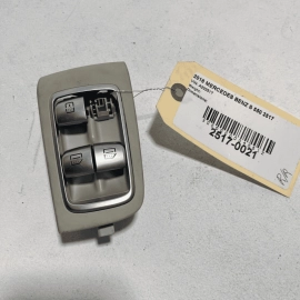 2014-2017 MERCEDES S550 W222 REAR RIGHT POWER WINDOW SHADE SWITCH DAMAGE OE