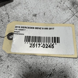 2015 - 2017 MERCEDES S550 S63 AMG W222 ENGINE COOLANT WATER HOSE PIPE OEM
