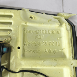 2014-2017 MERCEDES S550 W222 REAR UPPER BACK SEAT CUSHION & HEADREST OEM