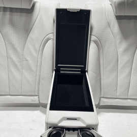 2014-2017 MERCEDES S550 W222 REAR UPPER BACK SEAT CUSHION & HEADREST OEM