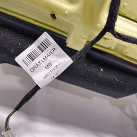 2014-2017 MERCEDES S550 W222 REAR UPPER BACK SEAT CUSHION & HEADREST OEM