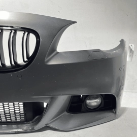 2014 – 2016 BMW 528i F10 FRONT BUMPER COVER WITH FOG LAMPS PARK SENSOR OEM 
