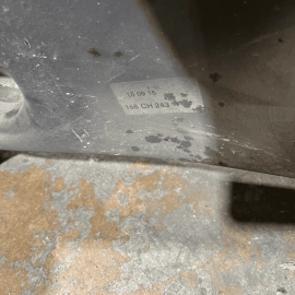 2012-2017 MERCEDES S550 W222 REAR SUBFRAME UNDERCARRIAGE CROSSMEMBER OEM