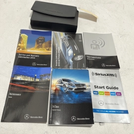 2016 MERCEDES BENZ S550 VEHICLE OWNERS MANUAL OPERATOR BOOK/CASE BOOKLET OE