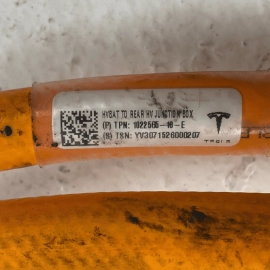 12-16 Tesla Model S Battery Cable HV Bat To Rear HVJB Junction Box 1022565-