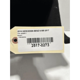 Trunk Lower Center Liner Carpet Mercedes-Benz S550 2014-2017 OEM
