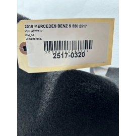 Trunk Right Side Quarter Panel Trim Cover Mercedes-Benz S550 2014-2017 OEM