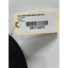 Rear Trunk Deck Lid Interior Trim Cover Panel Mercedes-Benz S550 2014-2017 