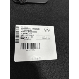 Trunk Cargo Spare Floor Panel Carpet Cover Mercedes-Benz S550 2014-2017 OEM
