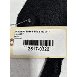 Rear Back Trunk Underfloor Tool Kit Storage Mercedes-Benz S550 2014-2017 OE Rear Back Trunk Underfloor Tool Kit Storage Mercedes-Benz S550 2014-2017 OE
