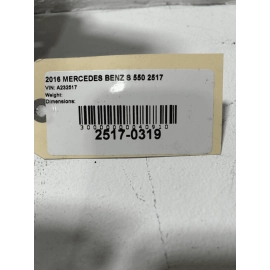 Front Center Console Mercedes-Benz S550 2014-2017 OEM